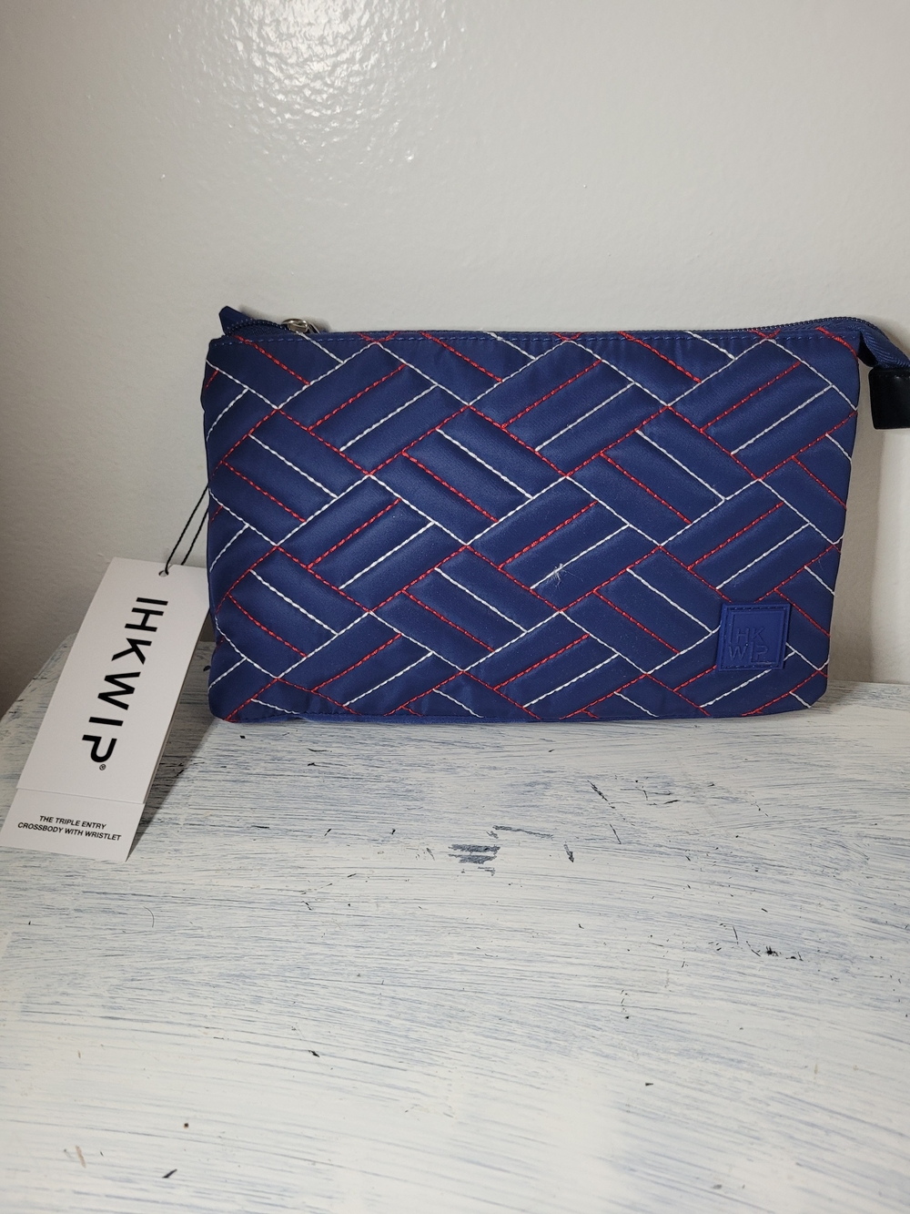 IHKWIP The Triple Entry Crossbody W/ Wristlet BNWT